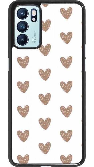OPPO Reno6 5G Case Hülle - Autumn 2024 brown hearts OPPO Reno6 5G Case Hülle - Autumn 2024 brown hearts