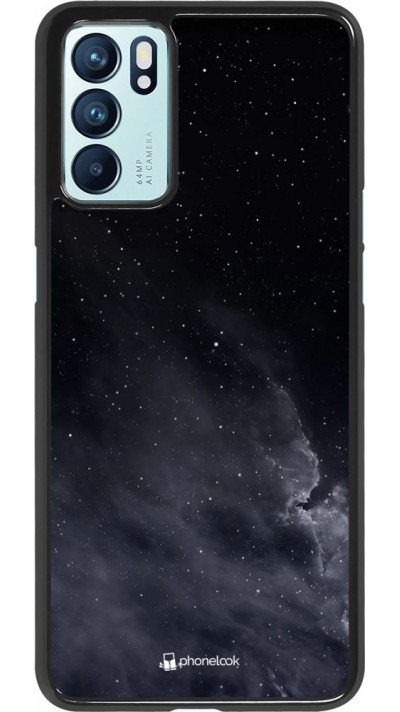 Hülle Oppo Reno6 5G - Black Sky Clouds
