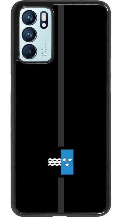 OPPO Reno6 5G Case Hülle - Kanton AG schwarz