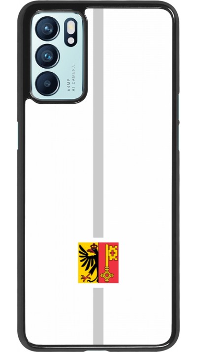 Coque OPPO Reno6 5G - Canton GE blanc