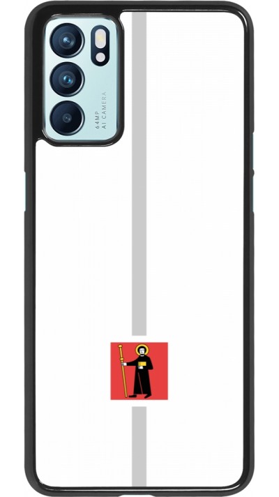 Coque OPPO Reno6 5G - Canton GL blanc