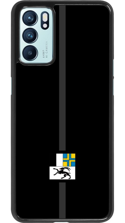 Coque OPPO Reno6 5G - Canton GR noir