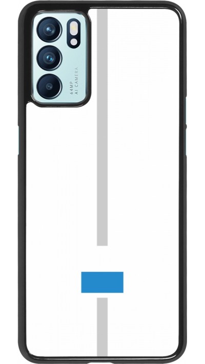 Coque OPPO Reno6 5G - Canton LU blanc