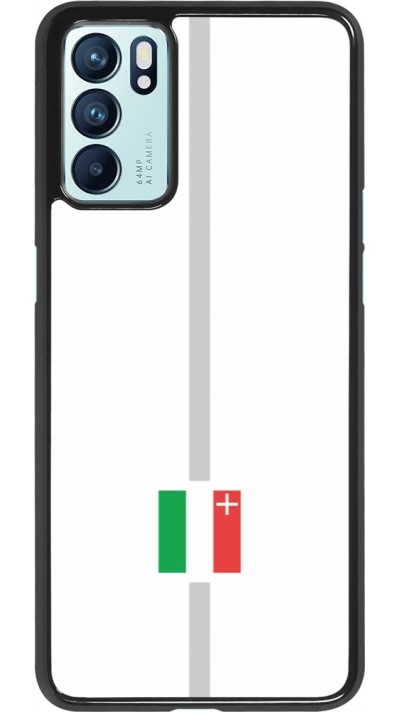 Coque OPPO Reno6 5G - Canton NE blanc