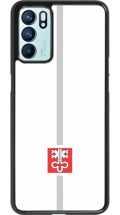 Coque OPPO Reno6 5G - Canton NW blanc