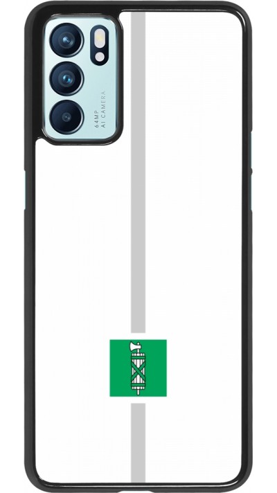 Coque OPPO Reno6 5G - Canton SG blanc