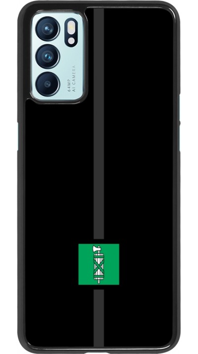 Coque OPPO Reno6 5G - Canton SG noir