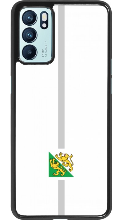 Coque OPPO Reno6 5G - Canton TG blanc