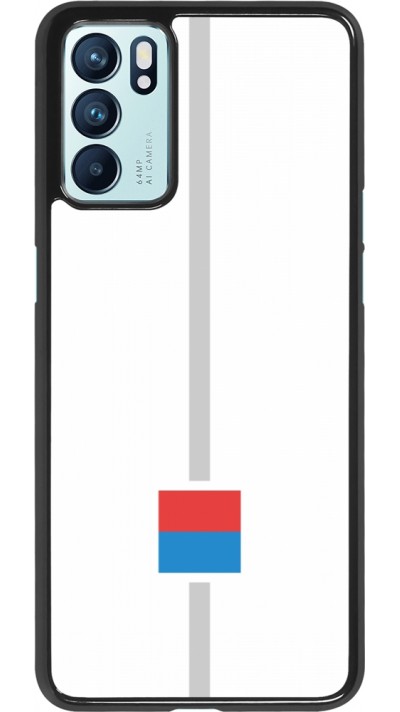 Coque OPPO Reno6 5G - Canton TI blanc