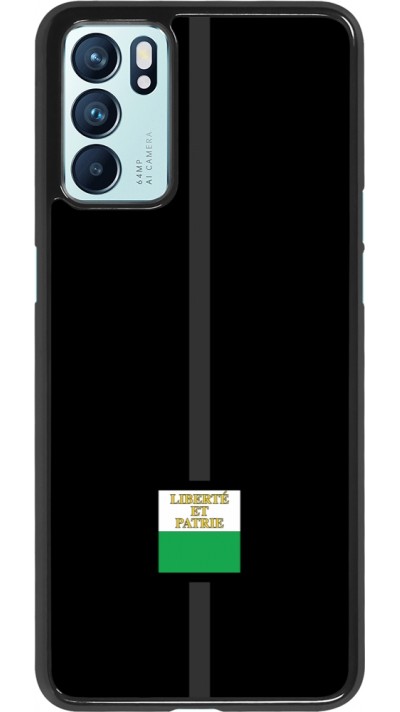 Coque OPPO Reno6 5G - Canton VD noir