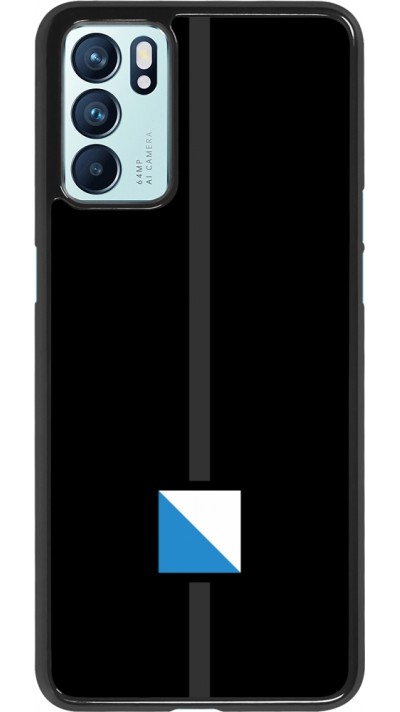 Coque OPPO Reno6 5G - Canton ZH noir