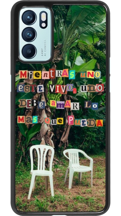 OPPO Reno6 5G Case Hülle - Chairs DTMF