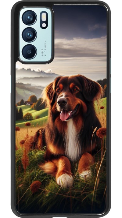 OPPO Reno6 5G Case Hülle - Hund Land Schweiz