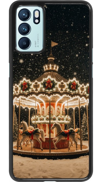 OPPO Reno6 5G Case Hülle - Christmas 25 Carousel