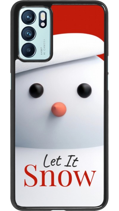 OPPO Reno6 5G Case Hülle - Christmas 25 Xmas Snowman