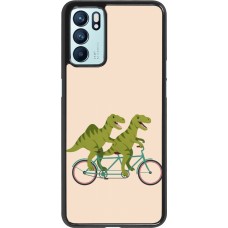 OPPO Reno6 5G Case Hülle - Dinosaurs on bikes 2026