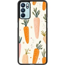 OPPO Reno6 5G Case Hülle - Easter 2026 Illustration carrots