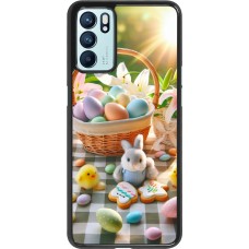 OPPO Reno6 5G Case Hülle - Ostern 2025 Osterkorb