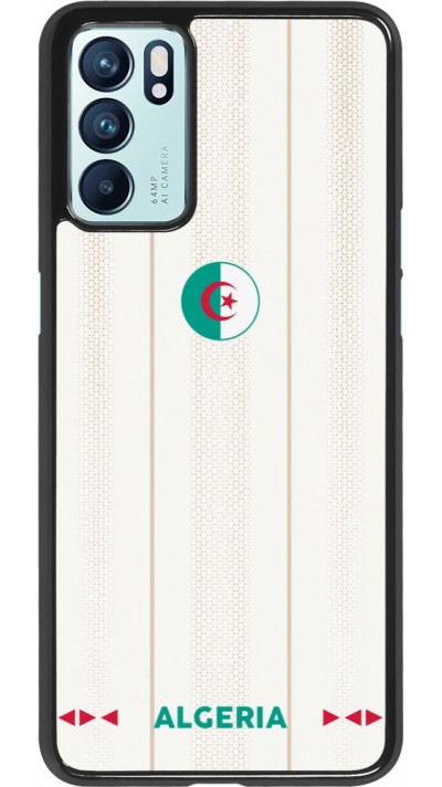 OPPO Reno6 5G Case Hülle - Algerien 2026 personalisierbares Fussballtrikot