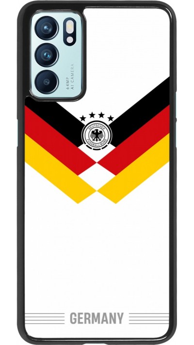OPPO Reno6 5G Case Hülle - Deutschland 2026 personalisierbares Fussballtrikot
