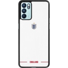 OPPO Reno6 5G Case Hülle - England 2026 personalisierbares Fussballtrikot