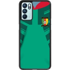 Oppo Reno6 5G Case Hülle - Kamerun 2022 personalisierbares Fussballtrikot