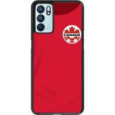 Oppo Reno6 5G Case Hülle - Kanada 2022 personalisierbares Fussballtrikot