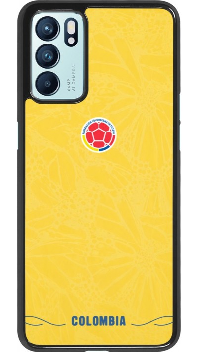 OPPO Reno6 5G Case Hülle - Kolumbien 2026 personalisierbares Fussballtrikot