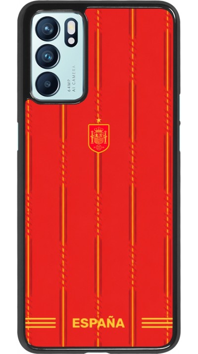 OPPO Reno6 5G Case Hülle - Spanien 2026 personalisierbares Fussballtrikot