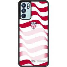 OPPO Reno6 5G Case Hülle - Vereinigten Staaten 2026 personalisierbares Fussballtrikot