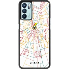 OPPO Reno6 5G Case Hülle - Ghana 2026 personalisierbares Fussballtrikot