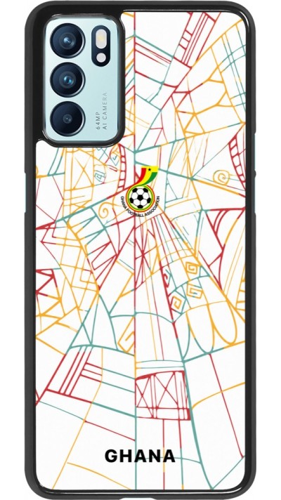 OPPO Reno6 5G Case Hülle - Ghana 2026 personalisierbares Fussballtrikot