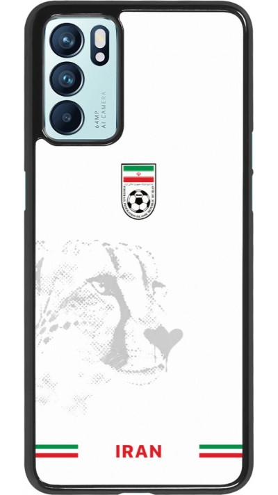 OPPO Reno6 5G Case Hülle - Iran 2026 personalisierbares Fussballtrikot