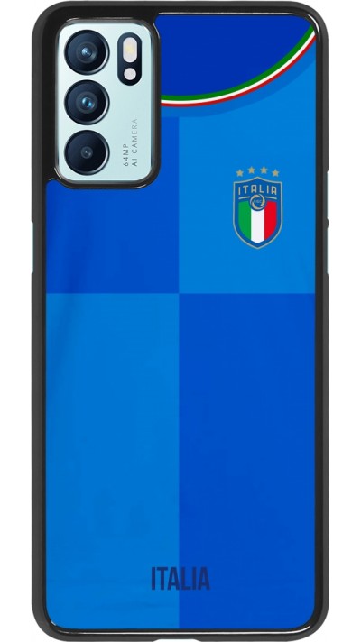 Oppo Reno6 5G Case Hülle - Italien 2022 personalisierbares Fußballtrikot