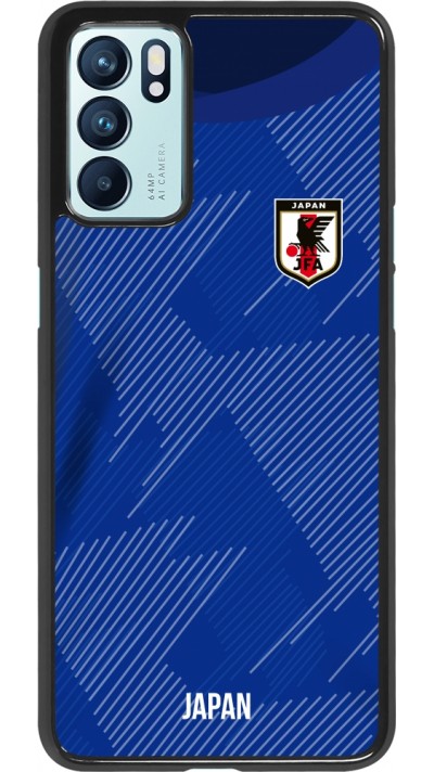 Oppo Reno6 5G Case Hülle - Japan 2022 personalisierbares Fussballtrikot