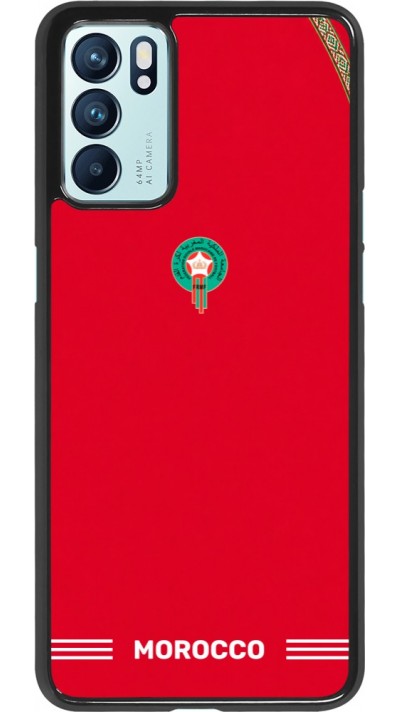 OPPO Reno6 5G Case Hülle - Marokko 2026 personalisierbares Fussballtrikot