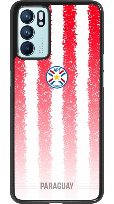 OPPO Reno6 5G Case Hülle - Paraguay 2026 personalisierbares Fussballtrikot