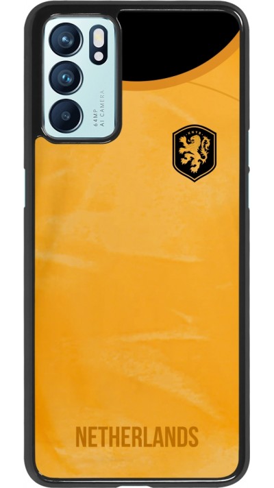 Oppo Reno6 5G Case Hülle - Holland 2022 personalisierbares Fußballtrikot