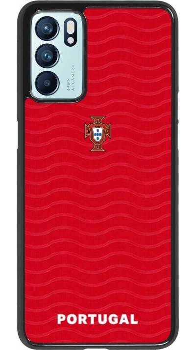 OPPO Reno6 5G Case Hülle - Portugal 2026 personalisierbares Fussballtrikot