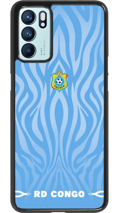 OPPO Reno6 5G Case Hülle - Demokratische Republik Kongo 2026 personalisierbares Fussballtrikot