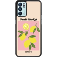 OPPO Reno6 5G Case Hülle - Fruit market lemons 2026