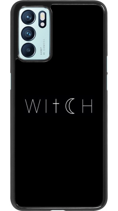 Oppo Reno6 5G Case Hülle - Halloween 22 witch word
