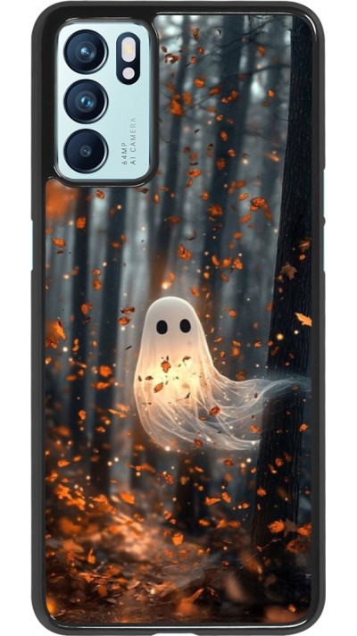 OPPO Reno6 5G Case Hülle - Halloween 2025 Ghost in the forest OPPO Reno6 5G Case Hülle - Halloween 2025 Ghost in the forest