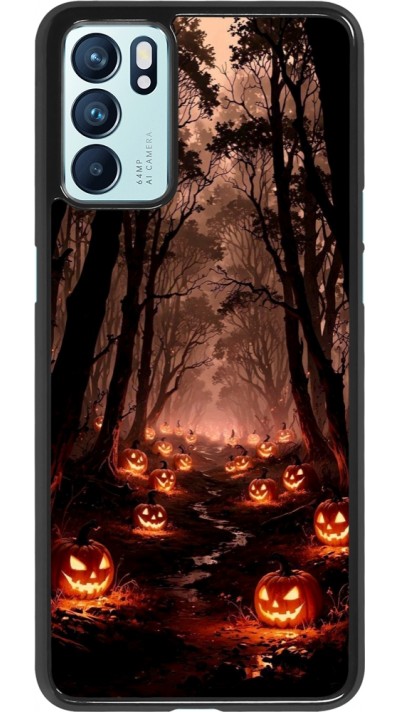 OPPO Reno6 5G Case Hülle - Halloween 2025 Road of Terrifying Pumpkins OPPO Reno6 5G Case Hülle - Halloween 2025 Road of Terrifying Pumpkins