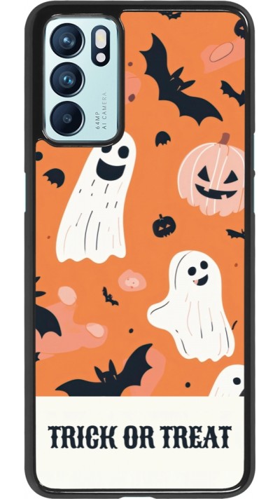 OPPO Reno6 5G Case Hülle - Halloween 2025 Trick treat OPPO Reno6 5G Case Hülle - Halloween 2025 Trick treat
