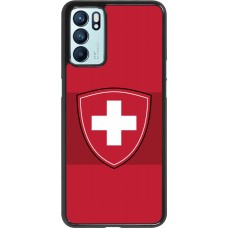 OPPO Reno6 5G Case Hülle - Hockey World Championship Ecusson Suisse