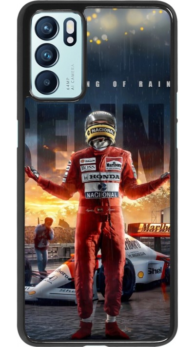 OPPO Reno6 5G Case Hülle - Senna The King of Rain