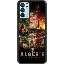 OPPO Reno6 5G Case Hülle - Fussball Algerien splash 2026