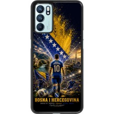 OPPO Reno6 5G Case Hülle - Fussball Bosnien und Herzegowina splash 2026