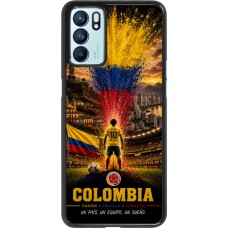 OPPO Reno6 5G Case Hülle - Fussball Kolumbien splash 2026